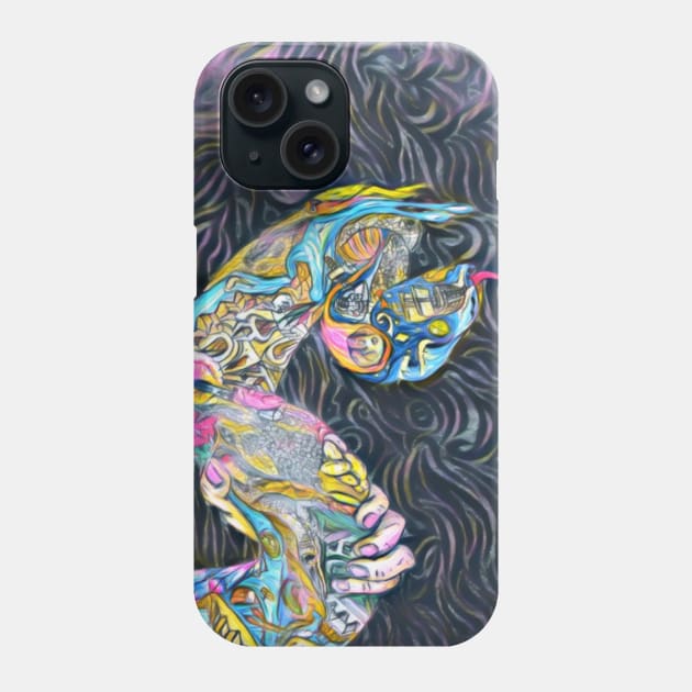 Python 12 Phone Case by Mr. Leon Artwork