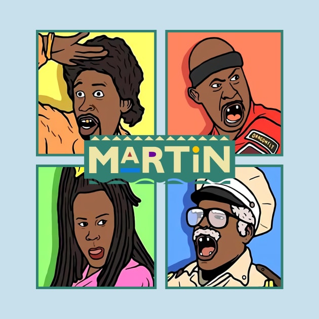 martin cartoon comedy by masbroprint