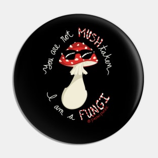 Fungi Mushroom Pin