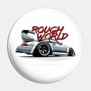 Rough World Pin