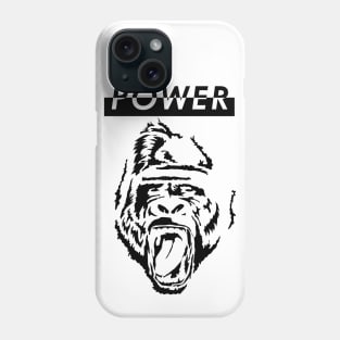 Powerful gorilla Phone Case