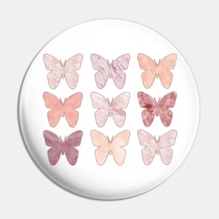 Mixed berry marble butterflies Pin