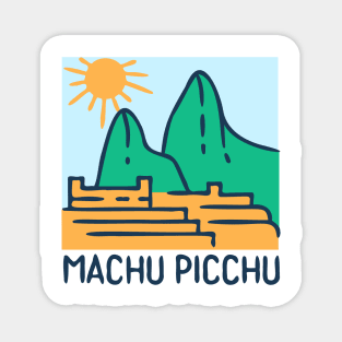 Machu Picchu Magnet