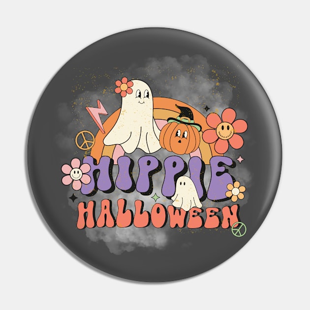 Hippie Halloween cute Pin by Don’t Care Co