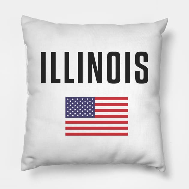 Illinois Pillow by C_ceconello