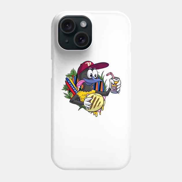 Turpial venezolano Phone Case by Robertilustrado