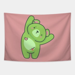 Kawaii zombie teddy bear Tapestry