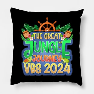 Jungle Journey VBS 2024 Vacation Bible School Summer Camp Pillow