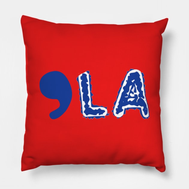 Comma LA for Kamala Harris Pillow by Gear 4 U