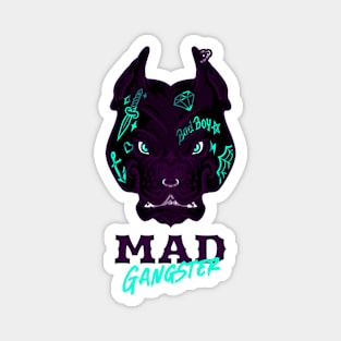 Mad dog gangster Magnet