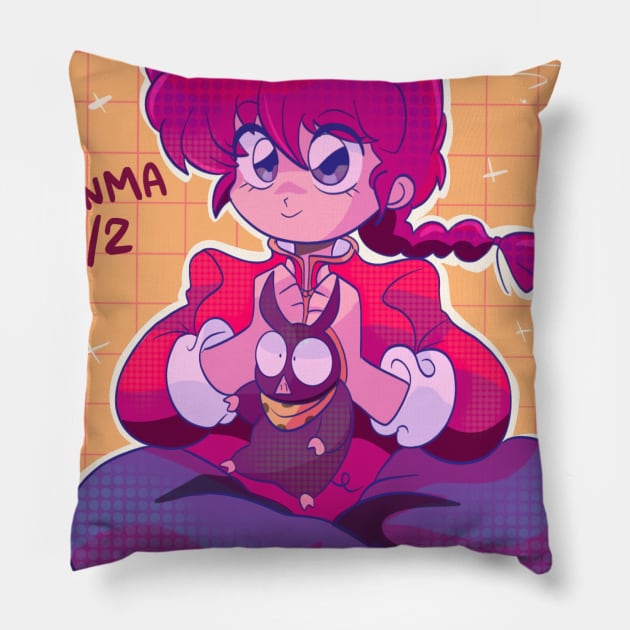 Ranma 1/2 Pillow by Klaudiapasqui 96