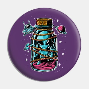 Capture Alien Pin