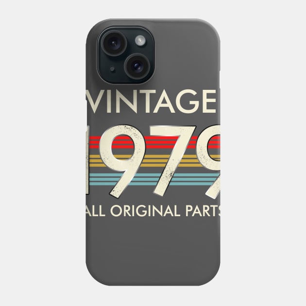 Vintage 1979 All Original Parts Phone Case by louismcfarland