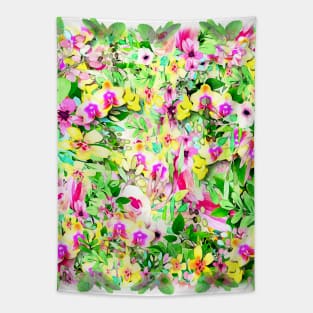 Floral Pattern Tapestry