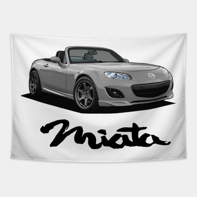 Mazda MX-5 Miata NC - NC2 Grey Tapestry by Woreth