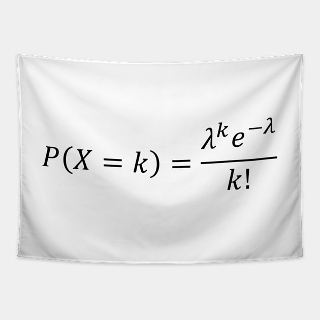 Poisson Distribution - Probability And Math Basics Tapestry by ScienceCorner