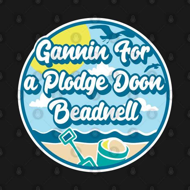 Gannin for a plodge doon Beadnell - Going for a paddle in the sea at Beadnell by RobiMerch