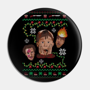 Home Alone Ugly Christmas Sweater Pin