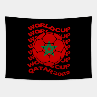 Morocco Football Tapestry