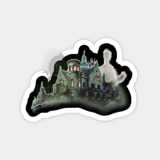 Haunted House Magnet