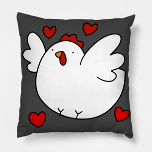 Love Chicken Pillow