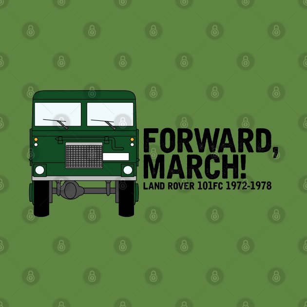 Forward, March! by The Lemon Stationery & Gift Co