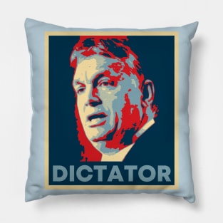 Orban Viktor Dictator Face Pillow