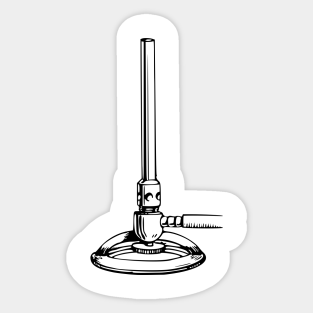 Bunsen Burner Stickers for Sale | TeePublic