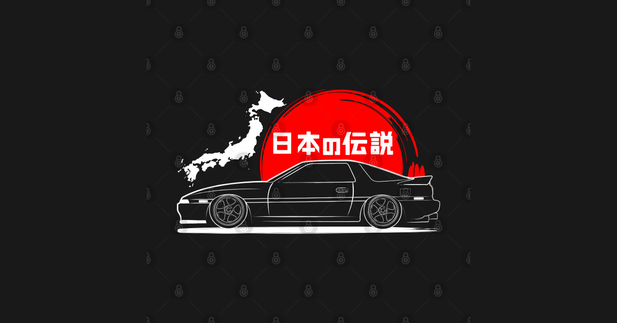 JDM Supra MK3 - Toyota Supra Mk3 - Posters and Art Prints ...