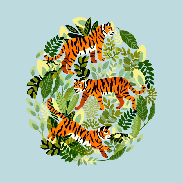 Bright Bengal Tiger Jungle 1 by TigaTiga