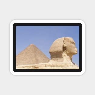 Egypt, Pyramid and Sphinx Magnet