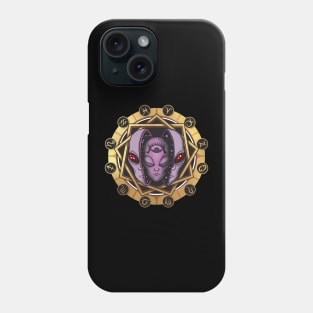 Enneagram (black) Phone Case