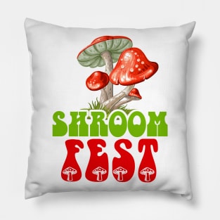 Shroomfest Pillow