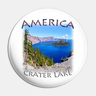 America - Oregon - Crater Lake Pin