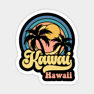 Surfing Kawaii Hawaii T Shirt For Women Men Magnet