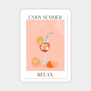 Summer coctail Magnet