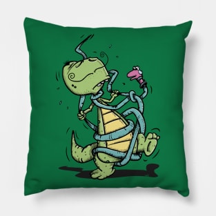 Dinosaur's epic Fight Pillow