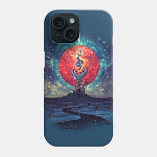 Red Moon Phone Case