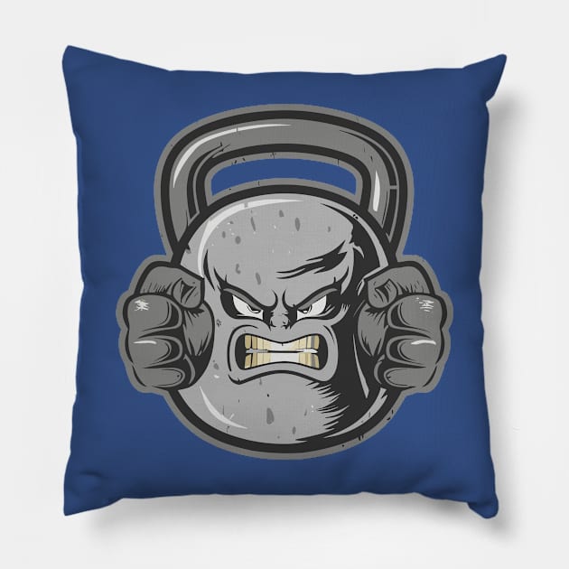 Kettlebell Iron Ball – January Pillow by irfankokabi