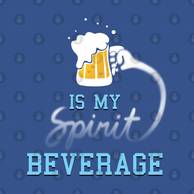 Funny Beer Spirit Animal Drinking Slogan For Beer Drinkers by BoggsNicolas