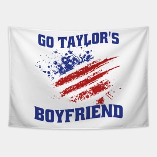 Go Taylor's Boyfriend Football Fan Tapestry