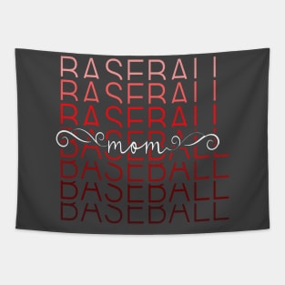 Baseball Mom Tapestry