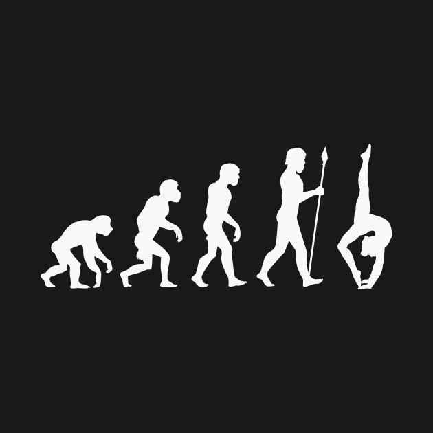 Printed Hoodie The evolution of Gymnastics