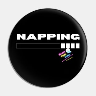 Loading Nap! White Text Pin