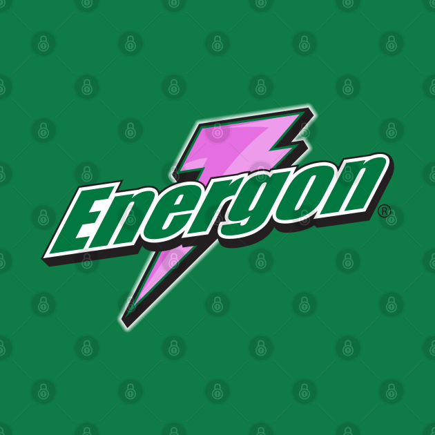 Transformers Energon Drink Autobots G1 80's Robot Logo Parody