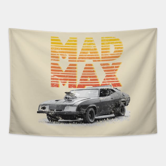 Mad Max Interceptor Tapestry by ericb