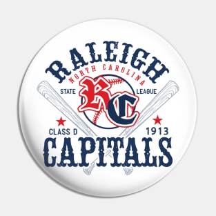 Raleigh Capitals Pin