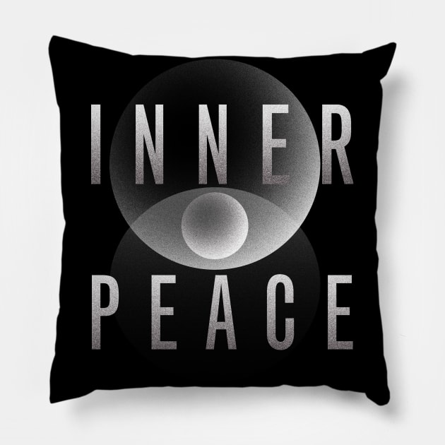 Inner Peace Pillow by Current_Tees