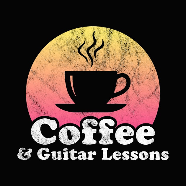 Coffee and Guitar Lessons by JKFDesigns