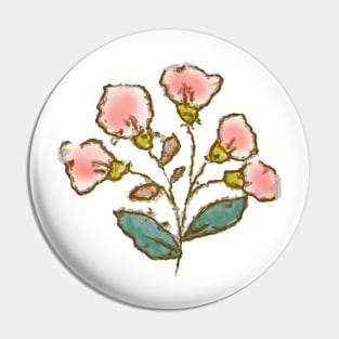 Wild Flowers Pin